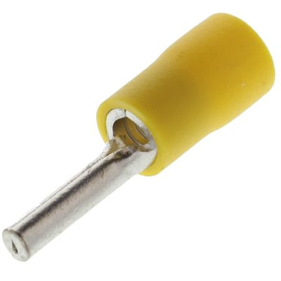 12-10 AWG Yellow Pin Connectors, 50/PKG