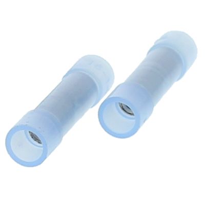 16-14 AWG Blue Nylon Flared Insulated Butt Connectors, 250/PKG