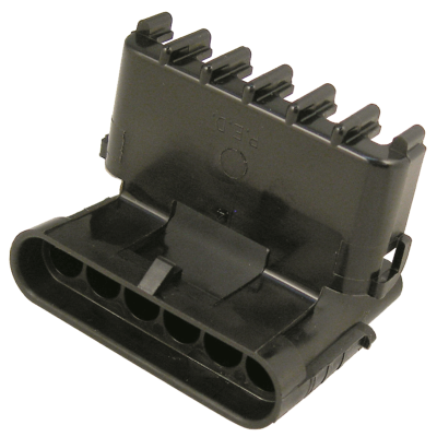 Weather Pack Connector — 6-Cavity Shroud