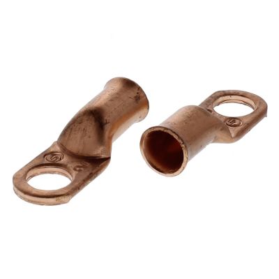 1/0 AWG 3/8" Copper Tubular Lug