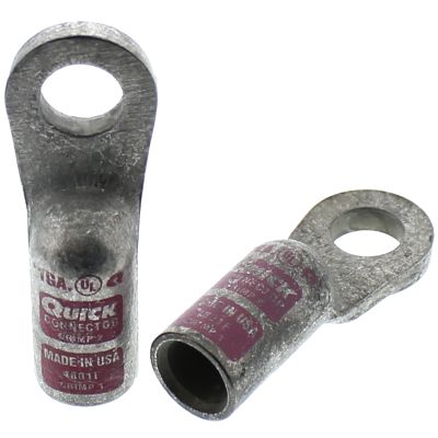 1 AWG 1/2" Heavy Wall Copper Lug