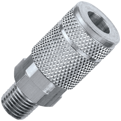 3/8" Automotive Coupler — 1/2" Male NPT