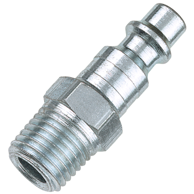 1/2" Industrial Plug — 3/8" Male NPT