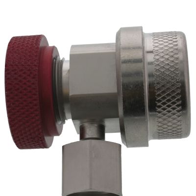 Robinair Red High Side Service Coupler for Automotive R-134a A/C System