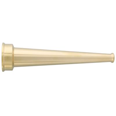 1" Brass Industrial Fire Hose Nozzle