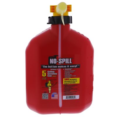 No-Spill® Poly Gas Can, 5 gal.