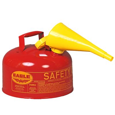 2 gal. Type 1 Safety Can for Gas & Flammable Liquids