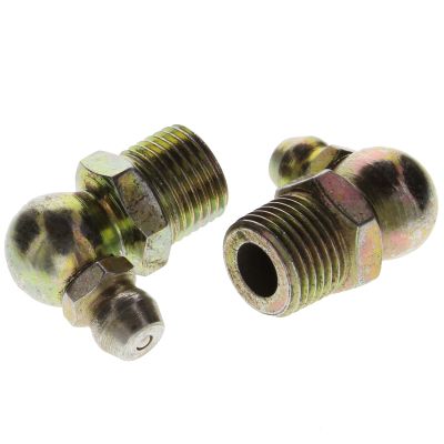 1/8" National Pipe Thread Short 90° Grease Fittings, 25/PKG