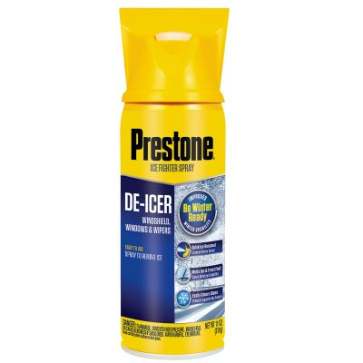 Prestone Windshield De-Icer with Scraper Top —  Aerosol