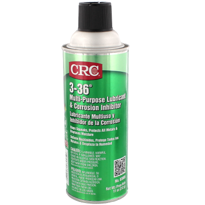 CRC 3-36® Multi-Purpose Lubricant & Corrosion Inhibitor — 11 Oz. Aerosol