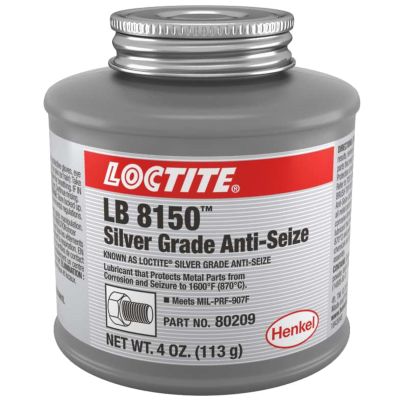 Loctite® Silver Grade Anti-Seize Lubricant — 4 oz. Brush Top Can