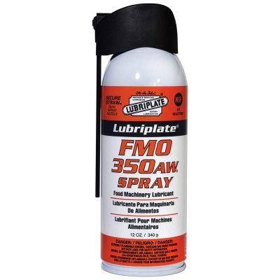 Lubriplate L0882-063 FMO 350 AW Food Grade Machine Oil 12 oz. Aerosol