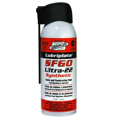 Lubriplate L0931-063 SFGO Ultra-22 Food Grade Chain Lubricant 11 oz. Aerosol