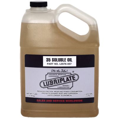 Lubriplate #35 Water Soluble Cutting and Grinding Oil — 1 gal. #35