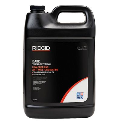 Ridgid Dark Thread Cutting Oil — 1 gal. Plastic Bottle