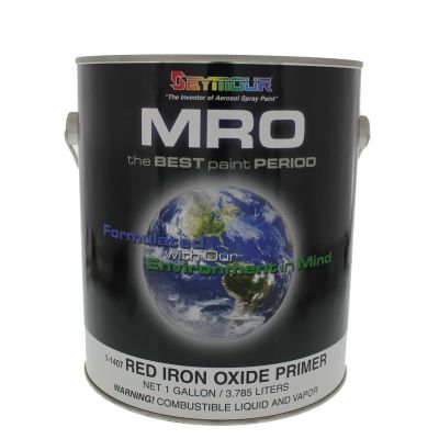 Seymour Red Oxide Primer High Solids Protective Coating MRO Paint — 1 Gallon Can
