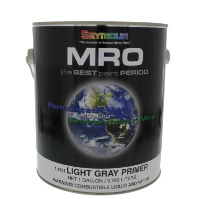 Seymour Light Gray Primer High Solids Protective Coating MRO Paint — 1 Gallon Can