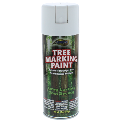 Aervoe 670  White Tree Marking Paint - 12 oz. Aerosol