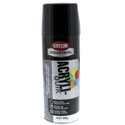 Krylon Gloss Black Acrylic Lacquer — 12 oz. Aerosol