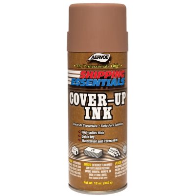 Aervoe 2811 Tan Cover-Up Ink - 12 oz. Aerosol