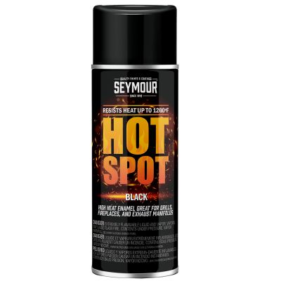 Seymour Black Ultra-High Temperature Paint — 12 oz. Aerosol