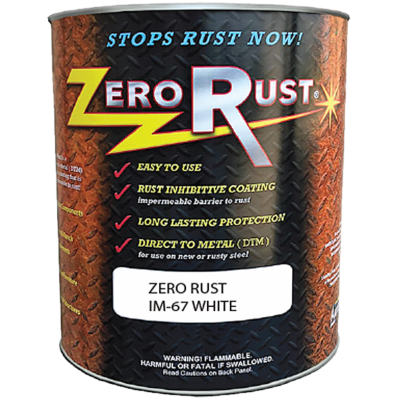 White Zero-Rust — 1 gal. Can