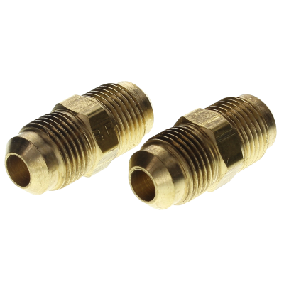5/8" SAE 45 Flare Brass Fitting - Union (Tube to Tube)