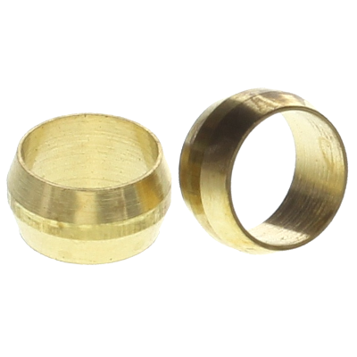 1/2" Compression Brass Fitting - Tapered Sleeve