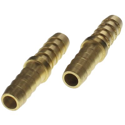 1/2" Hose Barb Brass Fitting - Hose Mender