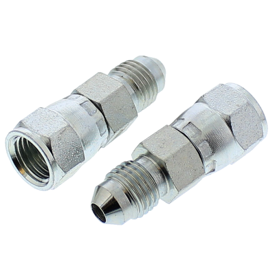 7/16"-20 Male x 7/16"-20 Female JIC Swivel Extender