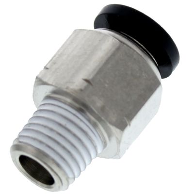 1/2" x 1/2" Composite Push-In Male Connector (Tube to Male Pipe)