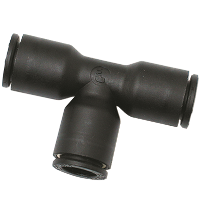1/8" Composite Push-In Union Tee (Tube to Tube to Tube)