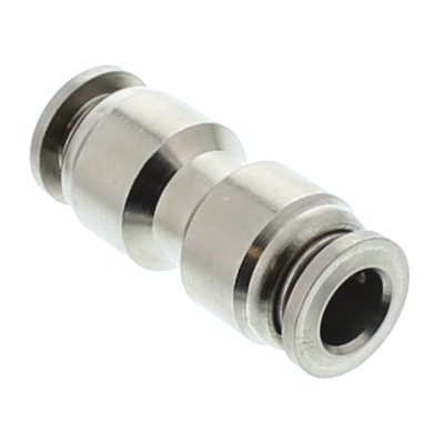 1/2" Nickel Plated Brass Push-In Union (Tube to Tube)