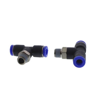 Push-In Fitting M6 x 1/8" BPST Composite Male Branch Tee