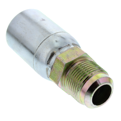 3/4" x 3/4" Male SAE 45º Solid Vari-Crimp