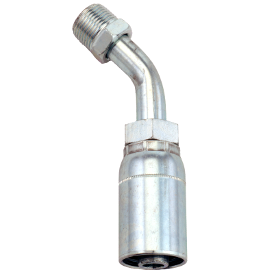 1/2" x 1/2" 45º Bend Inverted Flare Vari-Crimp