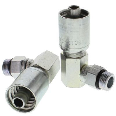 1/2" x 1/2" 90º ORB Male Swivel GC Series