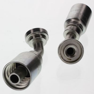 1/2" x 1/2" Split Flange (Code 61) 45º Bend GC Series