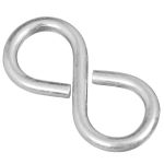 Larson 810 .135 x 1-5/8 Light Closed S-Hooks 100/PKG