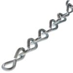 PERFECTION CHAIN #18 X 100 Ft. Bright Galvanized Steel Single Jack Chain 30012