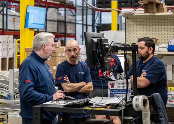 Inside the Gig Harbor distribution center