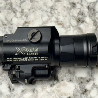 「実物」  SUREFIRE  X400U  1000lm Amazon.com : SureFire X400 Ultra LED Handgun or Long Gun