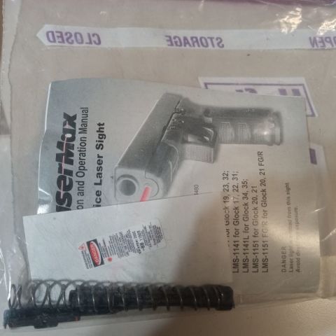 Lasermax guide rod Gen 3 glock