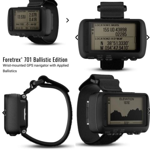 Garmin 701 Ballistics 