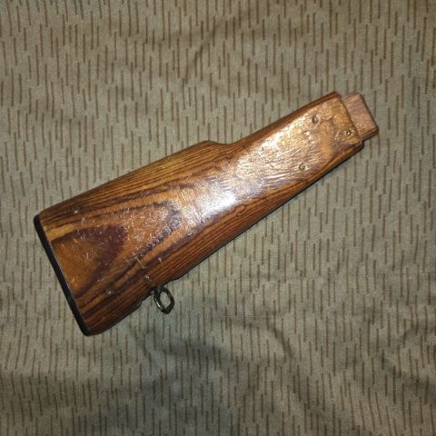 Polish milled buttstock 