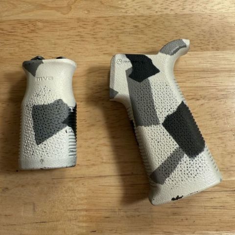 Spray Painted Magpul Stuff