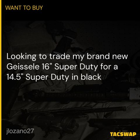 Geissele 14.5" Super Duty 