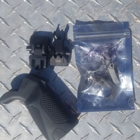 LWRC TRIGGER GRIP SITES