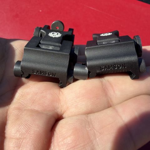 Samson iron sights 