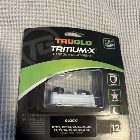 Truglo tritium-x Glock 